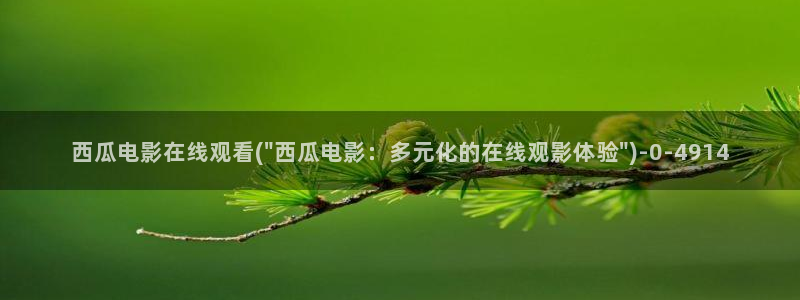 星汉灿烂电视剧免费西瓜影院