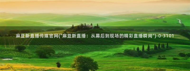 麻豆视频热门高清：麻豆新直播传媒官网(\